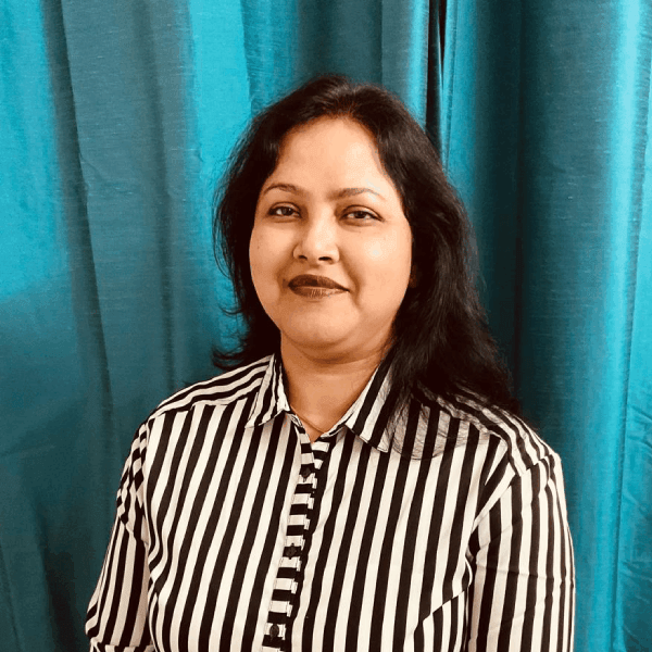 Portrait of Nandita Hore, Reception Committee at HCAF